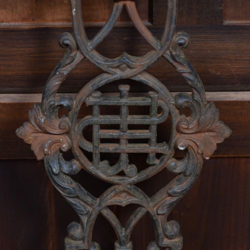 VICTORIAN CASTIRON CRUCIFIX - ADDITIONAL PHOTO 2