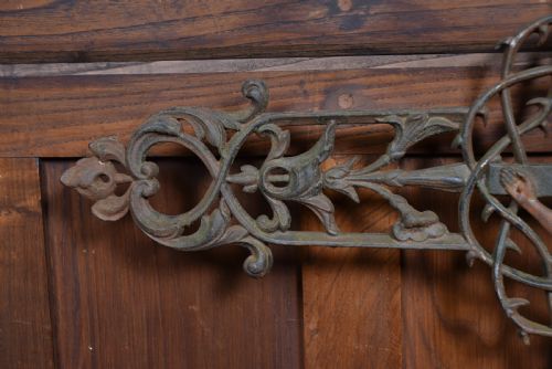 VICTORIAN CASTIRON CRUCIFIX - ADDITIONAL PHOTO 5