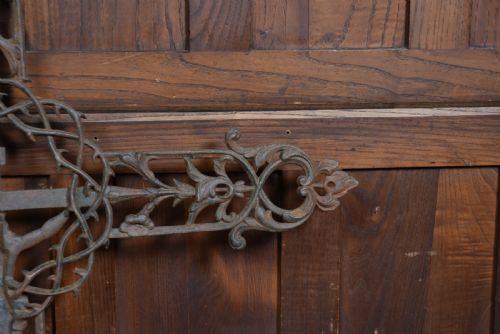 VICTORIAN CASTIRON CRUCIFIX - ADDITIONAL PHOTO 13