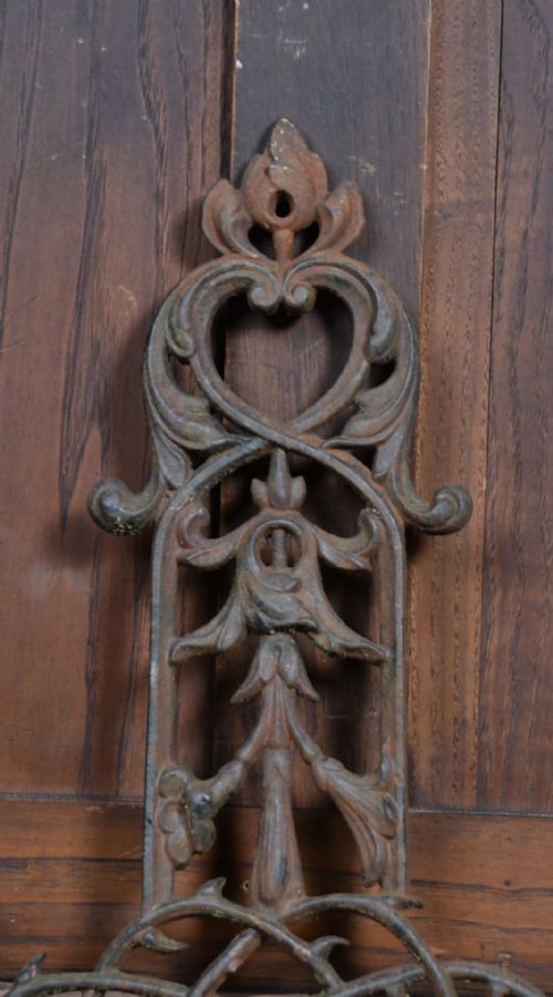 VICTORIAN CASTIRON CRUCIFIX - ADDITIONAL PHOTO 15