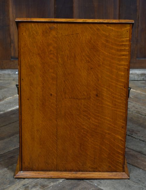 EDWARDIAN COUNTRY HOUSE OAK LETTER BOX - ADDITIONAL PHOTO 8