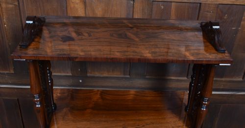 VICTORIAN ROSEWOOD WHATNOT SAMSON SON LONDON - ADDITIONAL PHOTO 3