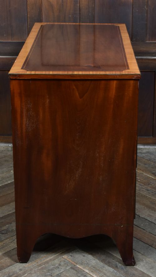 GEORGIAN MAHOGANY CHEST OF DRAWERS - ADDITIONAL PHOTO 11
