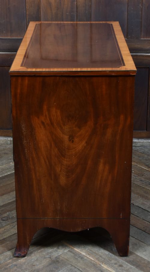 GEORGIAN MAHOGANY CHEST OF DRAWERS - ADDITIONAL PHOTO 13
