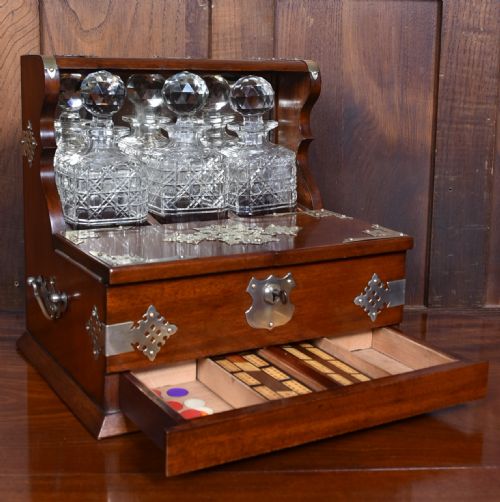 EDWARDIAN TANTALUS AND GAMES COMPENDIUM - ADDITIONAL PHOTO 16