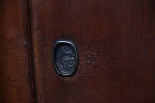 JAPANESE KEYAKI MERCHANT TANSU CHEST - ADDITIONAL PHOTO 5