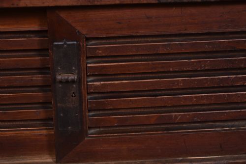 JAPANESE KEYAKI MERCHANT TANSU CHEST - ADDITIONAL PHOTO 7