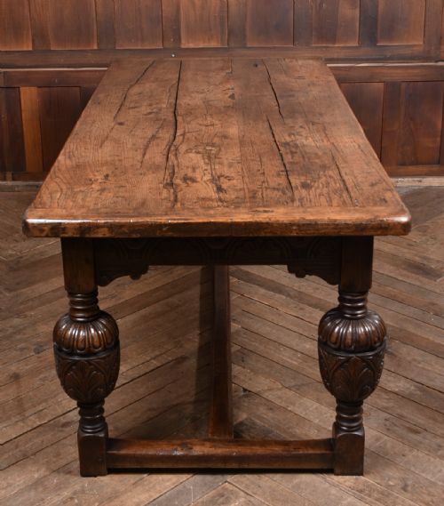18THCENTURY OAK REFECTORY TABLE - ADDITIONAL PHOTO 1