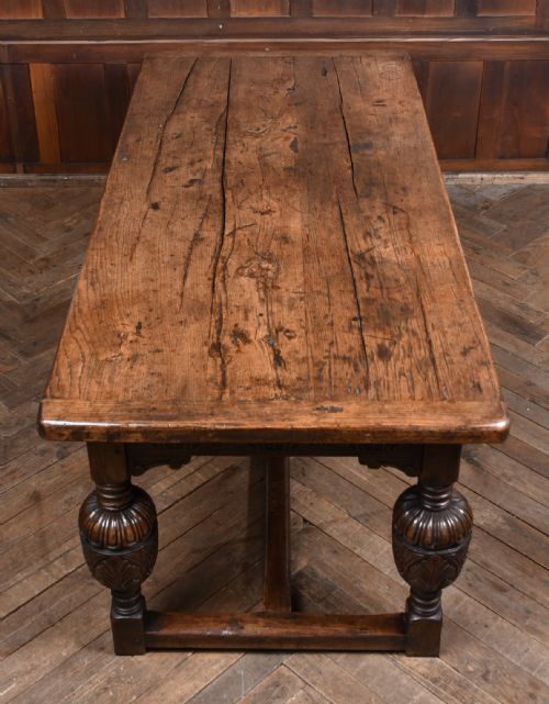 18THCENTURY OAK REFECTORY TABLE - ADDITIONAL PHOTO 2