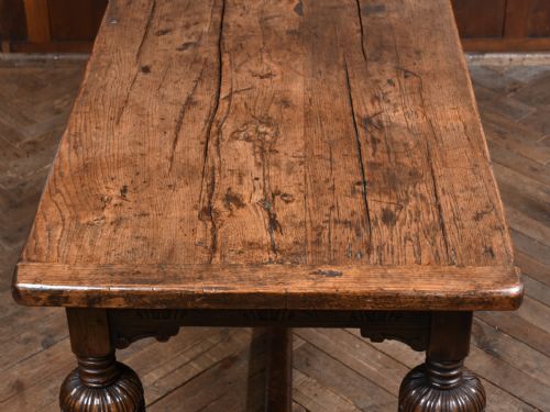 18THCENTURY OAK REFECTORY TABLE - ADDITIONAL PHOTO 3