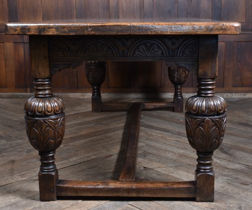 18THCENTURY OAK REFECTORY TABLE - ADDITIONAL PHOTO 6