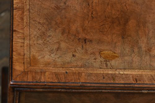 GEORGIAN WALNUT KNEE HOLE DESK - ADDITIONAL PHOTO 13