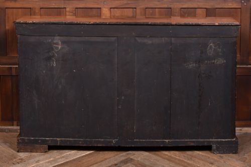 VICTORIAN WALNUT BREAKFRONT BOOKCASE - ADDITIONAL PHOTO 19