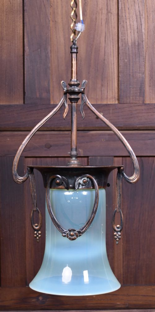 ART NOUVEAU LIGHT FITTING - ADDITIONAL PHOTO 2