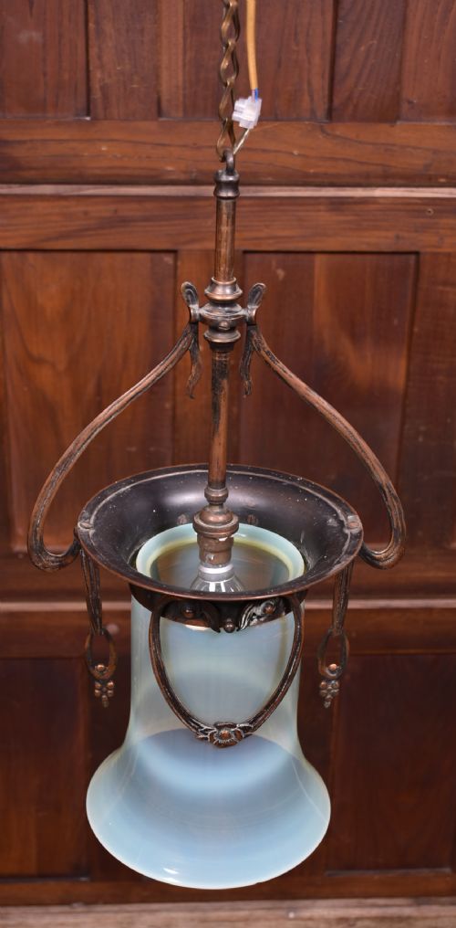 ART NOUVEAU LIGHT FITTING - ADDITIONAL PHOTO 4