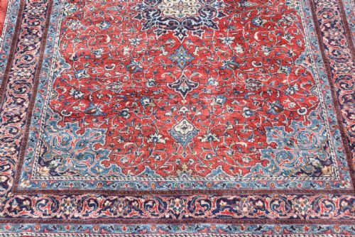 VINTAGE HANDKNOTTED RUG - ADDITIONAL PHOTO 6