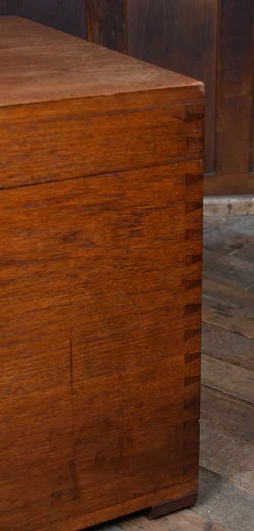 19TH CENTURY TEAK BLANKET BOX - ADDITIONAL PHOTO 2