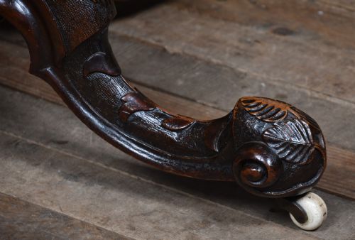 VICTORIAN WALNUT SNAP TOP TABLE - ADDITIONAL PHOTO 8
