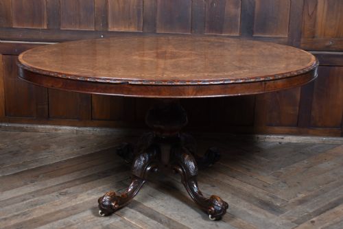 VICTORIAN WALNUT SNAP TOP TABLE - ADDITIONAL PHOTO 10