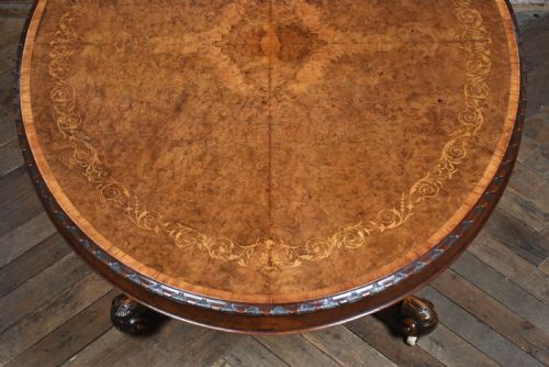 VICTORIAN WALNUT SNAP TOP TABLE - ADDITIONAL PHOTO 14