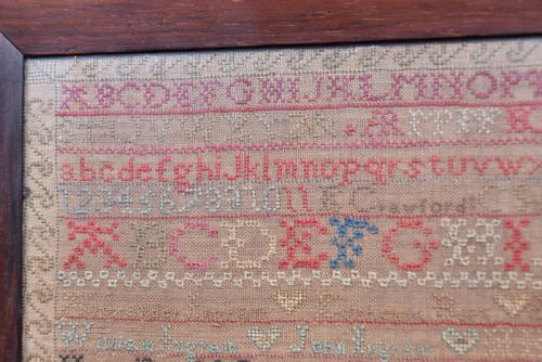 EARLY 19TH CENTURY SCOTTISH NEEDLEWORK SAMPLER - ADDITIONAL PHOTO 1