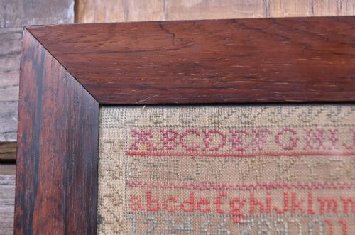 EARLY 19TH CENTURY SCOTTISH NEEDLEWORK SAMPLER - ADDITIONAL PHOTO 3
