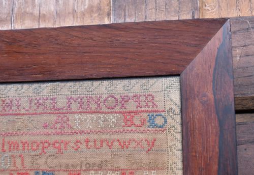 EARLY 19TH CENTURY SCOTTISH NEEDLEWORK SAMPLER - ADDITIONAL PHOTO 4