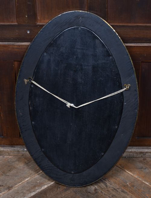 ARTS CRAFTS OVAL WALL MIRROR - ADDITIONAL PHOTO 5