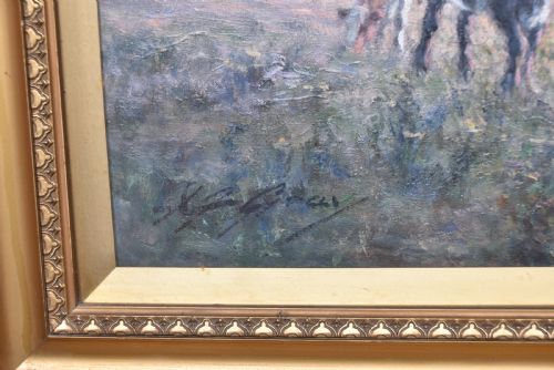 J C GRAY OIL ON CANVAS - ADDITIONAL PHOTO 3