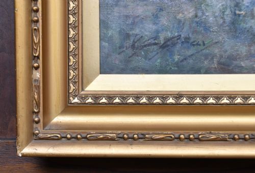 J C GRAY OIL ON CANVAS - ADDITIONAL PHOTO 5