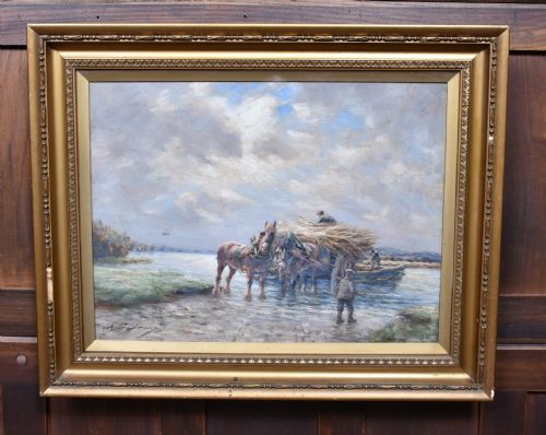 J C GRAY OIL ON CANVAS - ADDITIONAL PHOTO 8