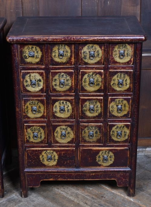 PAIR OF CHINESE APOTHECARY CHEST - ADDITIONAL PHOTO 3