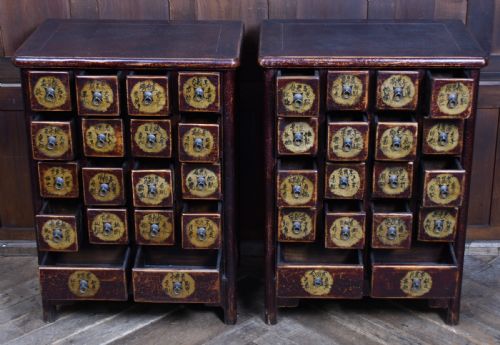 PAIR OF CHINESE APOTHECARY CHEST - ADDITIONAL PHOTO 10
