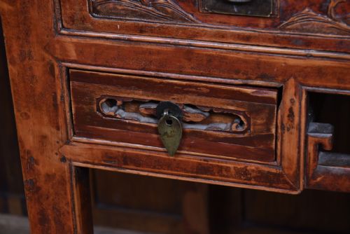 19TH CENTURY CHINESE WRITING DESK - ADDITIONAL PHOTO 6