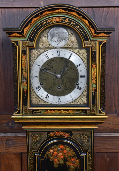 CHINOISERIE GRANDMOTHER CLOCK - ADDITIONAL PHOTO 2