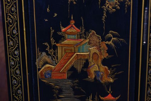 CHINOISERIE GRANDMOTHER CLOCK - ADDITIONAL PHOTO 5