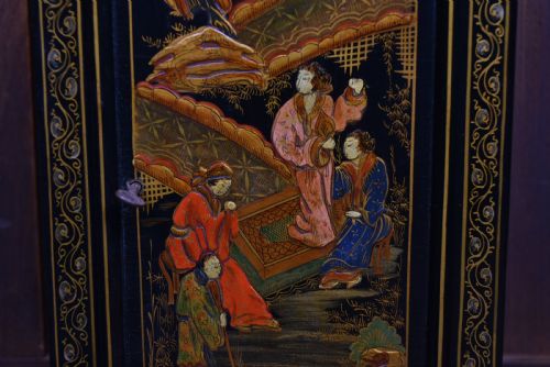 CHINOISERIE GRANDMOTHER CLOCK - ADDITIONAL PHOTO 7