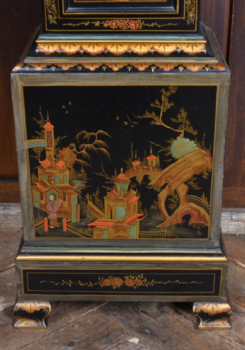 CHINOISERIE GRANDMOTHER CLOCK - ADDITIONAL PHOTO 22