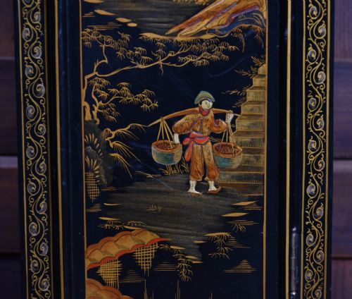 CHINOISERIE GRANDMOTHER CLOCK - ADDITIONAL PHOTO 23