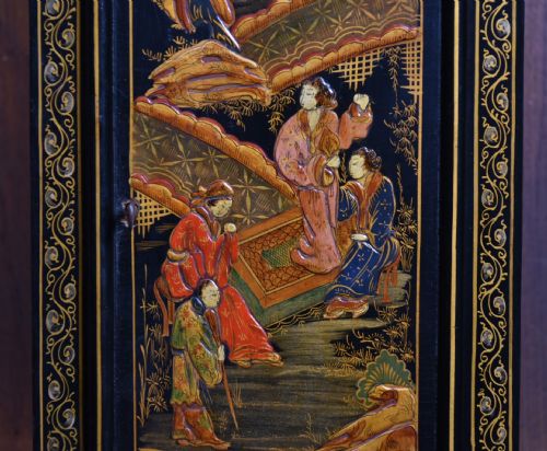 CHINOISERIE GRANDMOTHER CLOCK - ADDITIONAL PHOTO 24