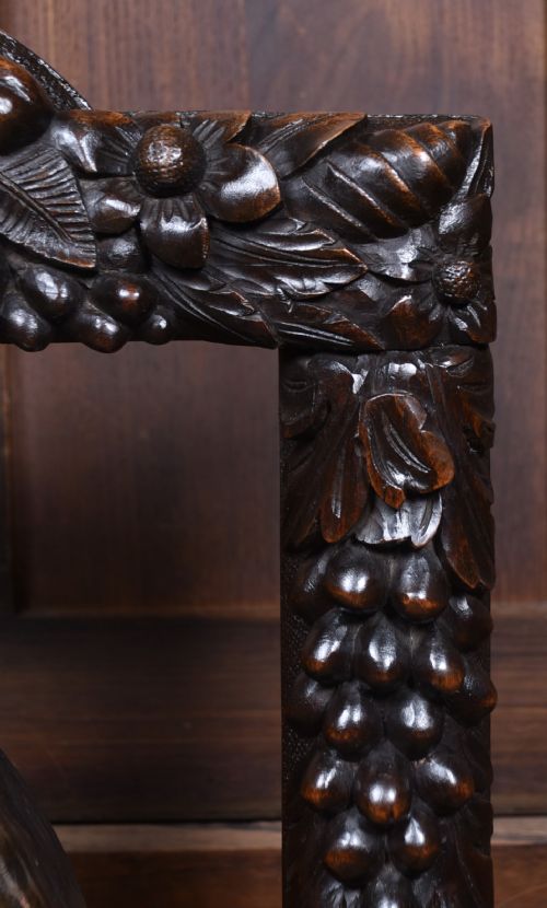 19TH CENTURY FLOOR STANDING DINNER GONG - ADDITIONAL PHOTO 3