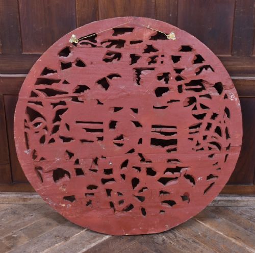 19TH CENTURY CHINESE WOODEN PLAQUE - ADDITIONAL PHOTO 6