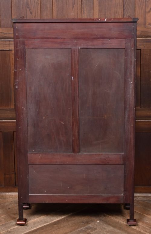 EDWARDIAN MAHOGANY BOOKCASE - ADDITIONAL PHOTO 11