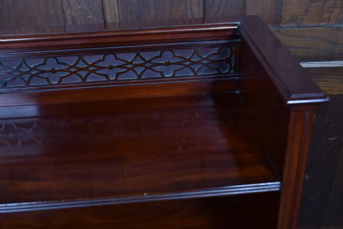 EDWARDIAN MAHOGANY BOOKCASE - ADDITIONAL PHOTO 15
