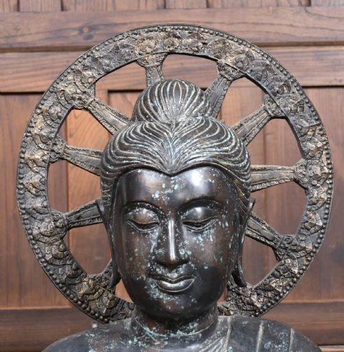CHINESE BUDDHA FIGURE - ADDITIONAL PHOTO 2