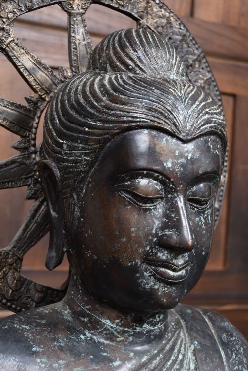 CHINESE BUDDHA FIGURE - ADDITIONAL PHOTO 4