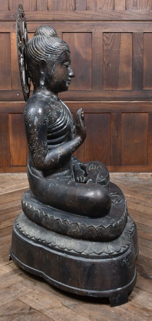 CHINESE BUDDHA FIGURE - ADDITIONAL PHOTO 6