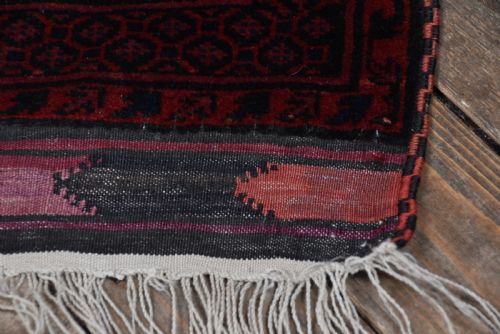 VINTAGE EASTERN HANDWOVEN RUG - ADDITIONAL PHOTO 8