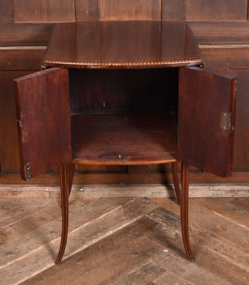 EDWARDIAN MAHOGANY DROPLEAF TABLE - ADDITIONAL PHOTO 4