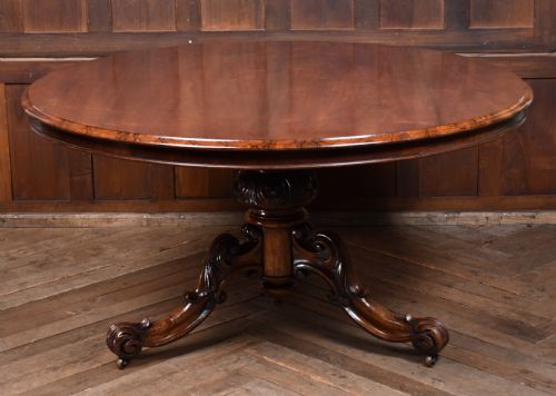VICTORIAN ROSEWOOD SNAPTOP TABLE
